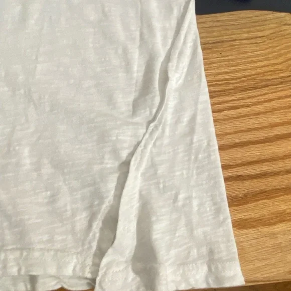 Olivaceous White Cut Out Short Sleeve T-Shirt - Picture 5 of 9